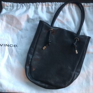 Vince Top Handle Small Tote Bag